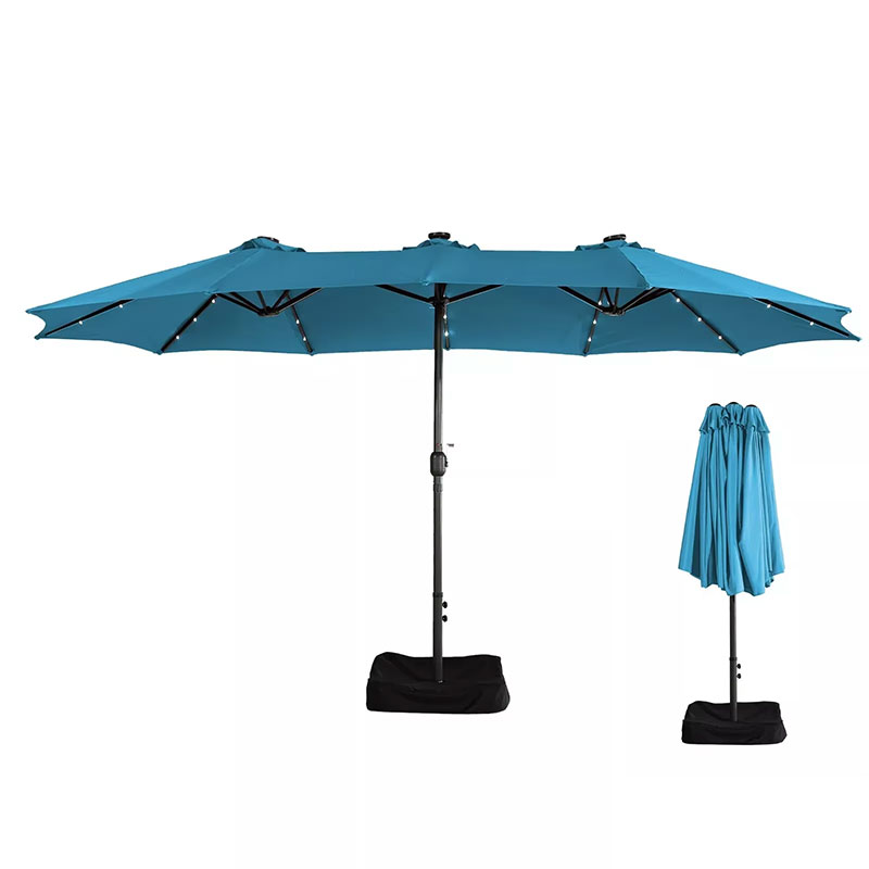 Guarda -chuva de dupla face com luzes umb-059
