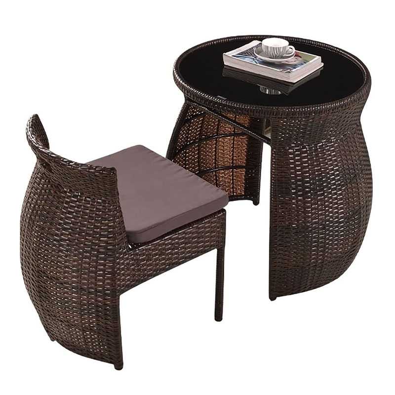 3 Piece Rattan Tea Table Set FNT-031 - Glory Leisure
