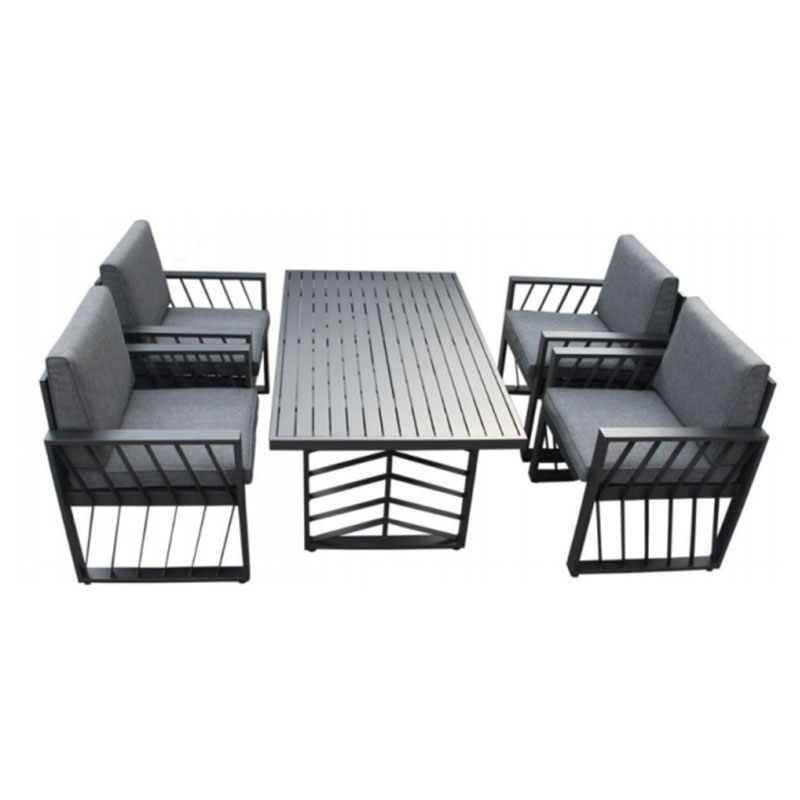 Aluminum Conversation Furniture Set Garden Chair and Table Set FNT-062 - Glory Leisure