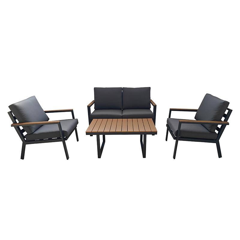 4 Piece Garden Furniture Set with Cushions FNT-2442 - Glory Leisure