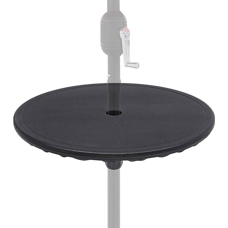 Outdoor Adjustable Umbrella Table All Weather Round Table UMB-T-002
